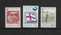[Introduction of the Financially Independent Postverk Føroya, type J]