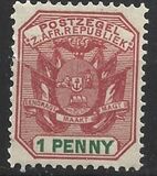 [Coat of Arms - Wagon with Pole, Value in Green, type K10]