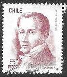 [Diego Portales, Politician - Inscribed "D. PORTALES", type WL]