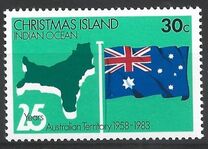 [The 25th Anniversary of the Australian Territory, type FF]