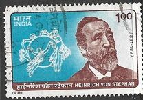 [The 150th Anniversary of the Birth of Heinrich von Stephan (Founder of U.P.U.), тип ZK]