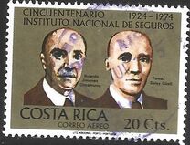[Airmail - The 50th Anniversary of Costa Rican Insurance Institute, Tipe TH]