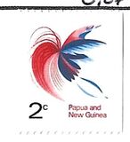 [Bird of Paradise - Imperforated Vertical, 類型 EU1]