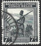 [Inscription: "BELGISCH CONGO - CONGO BELGE", veids DF3]