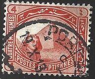 [Sphinx and Pyramid - White Sky, type Y]