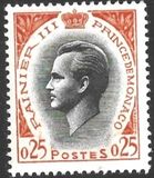 [Prince Rainier Types with Values in New Currency, tipas QO11]