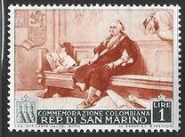[The 500th Anniversary of the Birth of Christopher Columbus, 1451-1506, Tipi FU]