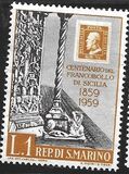 [The 100th Anniversary of Sicily Stamps, type KY]