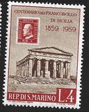 [The 100th Anniversary of Sicily Stamps, type LB]