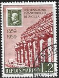 [The 100th Anniversary of Sicily Stamps, type KZ]