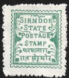 [Inscribed "SIRMOOR STATE POSTAGE STAMP", type A]