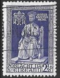 [Año Santo. San Pedro sentado sobre su trono., tipo AI]
