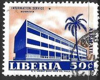 [Airmail - Government Buildings in Monrovia, 类型 LU1]