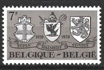 [The 50th Anniversary of Eupen, Malmedy and St.Viths Affiliation to Belgium, type AMT]