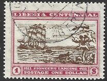 [The 100th Anniversary of the Landing of the First Settlers at Cape Mesurado, 类型 FA4]