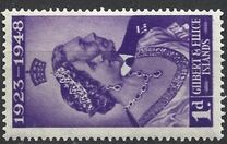 [The 25th Anniversary of the Wedding of King George The Sixth and Queen Elizabeth, type T]