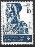 [St. John the Baptist, Patron of the Order, type T]