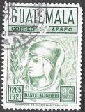 [Airmail - The 700th Anniversary of the Birth of Dante Alighieri, 1265-1321, type VW2]
