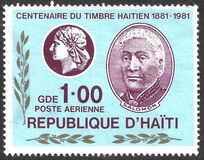 [Airmail - The 100th Anniversary of Stamps of Haiti, 類型 TP1]