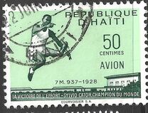 [Airmail - Sylvio Cator, Athlete, Commemoration, प्रकार ED]