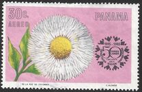 [Airmail - The 50th Anniversary of Junior Chamber of Commerce - Flowers, type RQ]