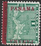 ["PANAMA" Reeds Upwards Left and Downwards Right, type U9]