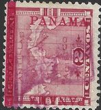["PANAMA" Reeds Upwards Left and Downwards Right, type U10]