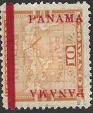 ["PANAMA" Reeds Upwards Left and Downwards Right, type U12]