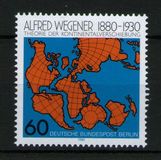 [The 100th Anniversary of the Birth of Alfred Wegener - Geophysicist, тып SE]