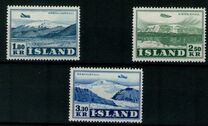 [Airmail - Airplane over Mountains, type CZ]