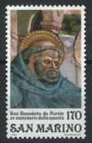 [The 1500th Anniversary of the Birth of St. Benedict of Nursia, type AGD]