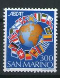 [Inaugural Meeting of Association of Editors of Philatelic Catalogues - ASCAT, San Marino, タイプ AII]