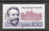 [The 150th Anniversary of the Death of Paul Wallot, Architect, type AXH]