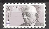 [The 100th Anniversary of the Birth of Reinod von Thadden-Trieglaff, Founder of "Deutschen Evangelischen Kirchentages", Typ AYB]