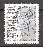 [The 100th Anniversary of the Birth of Werner Bergengruen, Writer, tip BAX]