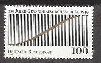 [The 250th Anniversary of the  Gewandhaus Orchestra from Leipzig, Typ BBW]