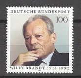 [The 80th Anniversary of the Birth of Willy Brandt, Politician, type BDW]