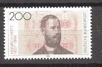 [The 100th Anniversary of the Death of Heinrich Hertz, Physicist, type BEA]