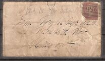 [Queen Victoria - Colored Control Letters in Corners, 类型 I]