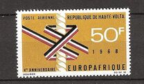 [Organización Económica Europa - África "Europafrique". Aéreo., tipo FO]