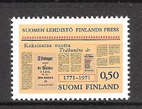[The 200th anniversary of the Finnish press, type QD]