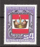 [The 500th Anniversary of the City of Baden, type ASB]