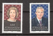 [Prince Hans-Adam II and Princess Marie, type AJQ]