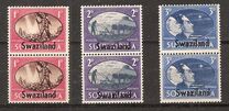 [South Africa Postage Stamps Overprinted "Swaziland", type G]