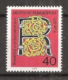 [The 1000th Anniversary of the Death of Roswitha von Gandersheim, Poet, Typ UP]