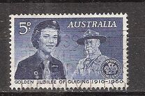 [Golden Jubilee of Guiding, 1910-1960, type FW]