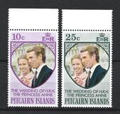 [Royal Wedding of Princess Anne and Captain Mark Phillips, type EE]