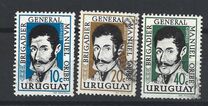 [The 104th Anniversary of the Death of Manuel Oribe, 1792-1857, type OJ]