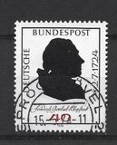 [The 250th Anniversary of the Birth of Friedrich Gottlieb Klopstock, Poet, тып WB]