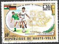 [West Germany as Finalist in the Football World Cup 1974, type QB]